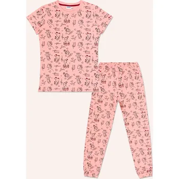Dívčí pyžamo - Winkiki WJG 92620, světle růžová Barva: Růžová, Velikost: 134