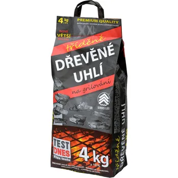 Servis Les Dřevěné uhlí 4 kg
