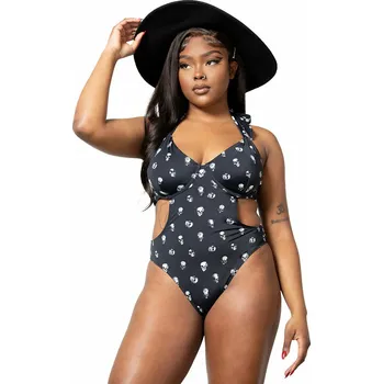 Dámské plavky plavky dámské KILLSTAR - Rebel Fate - XXL