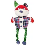 Flamingo Vánoční liška plyšová pro psy 51cm