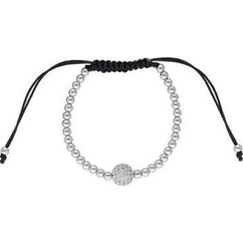 Náramek Doria Náramek z mosazi ve stříbrné barvě N184