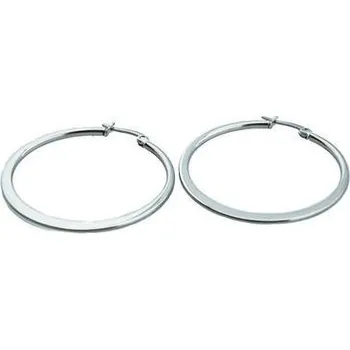 Náušnice Doria Náušnice kruhy stříbrné z oceli J188