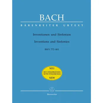 Inventions Sinfonias - BWV772-801 noty pro klavr 673112