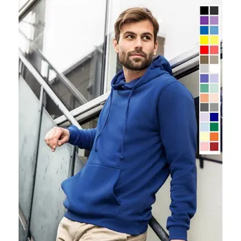 Pánská mikina James Nicholson JN 796 Pánská mikina s kapucí red 5XL 02079600415