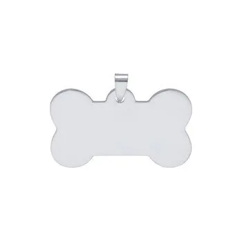 Přívěsek Doria Přívěsek kostička 28x48mm stříbrná z oceli F389