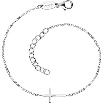 Náramek Náramek ENGELSRUFER stříbrný s křížkem ERB-LILCROSS