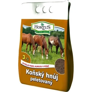 Hnojivo Rašelina Soběslav Hortus koňský hnůj 3 kg