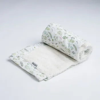 Dětská deka Tulimese Beránková deka svěží kapradiny