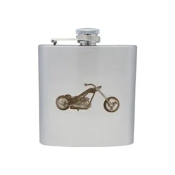 Placatka Nerezová placatka PLM015 s motivem MOTORKY