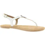 TAMARIS Dámské kožené bílé sandály 1-28150-38-100-255 Velikost 36