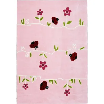 Koberec Livone Dětský koberec Louka, Berušky 120x180 cm