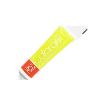 Čokoláda Gelová barva Modecor - Citronově žlutá, 20 g – 23275