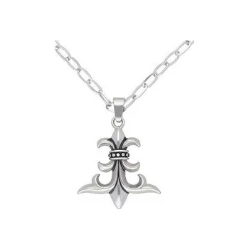 Řetízek Doria Retiazka s príveskom strieborná z ocele G588