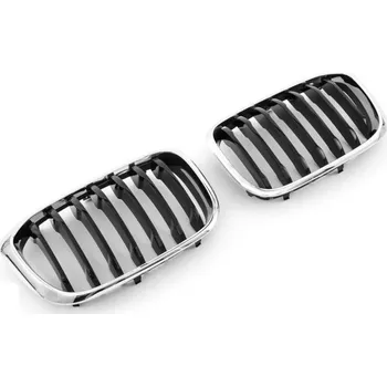 Nárazník PROTEC Přední nárazník BMW X3 G01 X4 G02 PERFORMANCE černě chromovaná