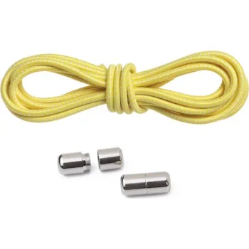 Tkaničky do bot Elastické tkaničky do bot, jeden pár - Žluto bílé