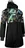 Unuo Street dámský softshellový kabát s fleecem černý/listy a větvičky, XL