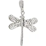 Stříbrný přívěšek vážka STRZ0819F