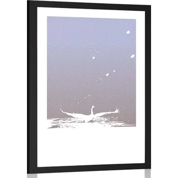 Plakát Dovido Plakát s paspartou labutí příběh