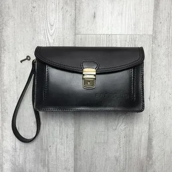 Pánská kožená taška do ruky GREGORIO 212 černá