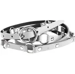 Doria Dámský pásek kožený bílý OD045