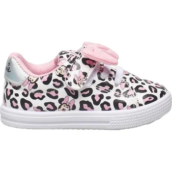 Dívčí tenisky Růžovo-bílé dívčí tenisky Minnie Mouse s mašlí Velikost: 24