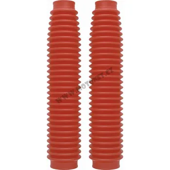 Gumové chrániče (kryty) vidlic Polisport Enduro 350x41, červené
