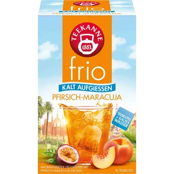 TEEKANNE FRIO OVOCNÝ LEDOVÝ ČAJ BROSKEV A MARACUJA 45g NĚMECKO!