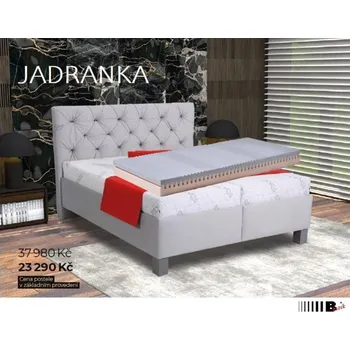 Postel Postel čalouněná JADRANKA 160, 180 | Pohoda - matrace STAR