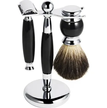 Amparo Miranda® Sada na holení Pure Badger 3-dílná Black