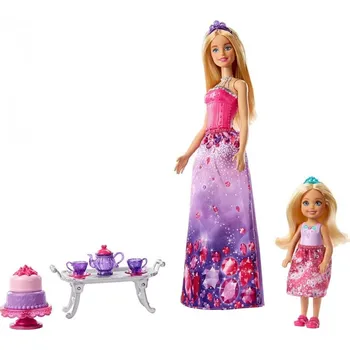 Mattel Barbie Dreamtopia Sladký čajový dýchánek se sestřičkou Chesea FPL88