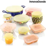 InnovaGoods Sada 10 opakovaně použitelných a nastavitelných kuchyňských víček Lidyc - 8435527817695