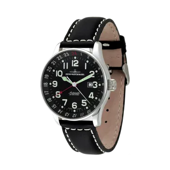 Hodinky ZENO-WATCH BASEL P554GMT-a1 X-Large Pilot GMT
