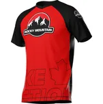 Dres - ROCKY MOUNTAIN Trailový s krátkým rukávem - černá/červená M