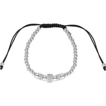 Náramek Doria Náramek z mosazi ve stříbrné barvě N262