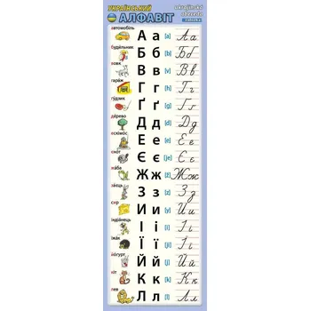 Záložka Kupka nakladatelství Ukrajinská abeceda