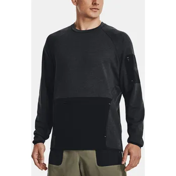 Pánská mikina Mikina Under Armour UA Terrain Terry Crew-BLK Velikost: XL