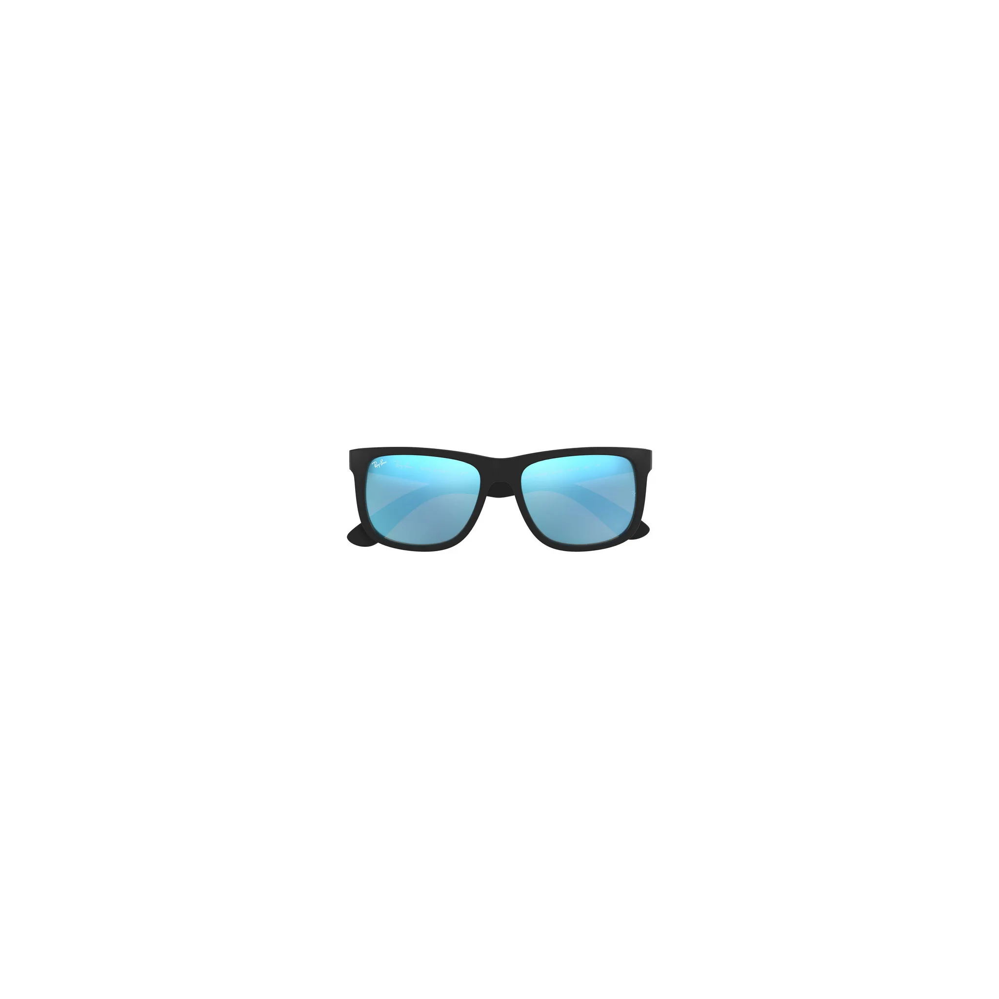Fotografie 4 - Sluneční brýle Ray-Ban Justin Rubber Black/Green Mirror Blue