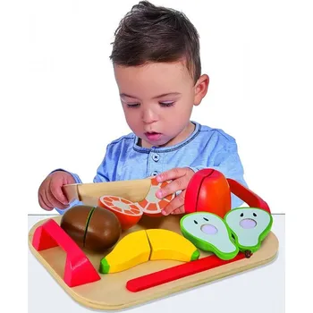 Kuchyňské prkénko Eichhorn 3702 Set prkénko s nožem a ovocem