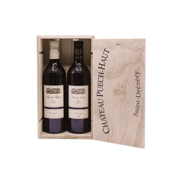 Puech-Haut Prestige dřevobox 2x0,75l