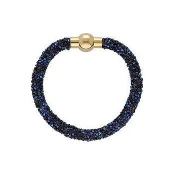 Náramek Doria Náramek z oceli z antracitových krystalků L247