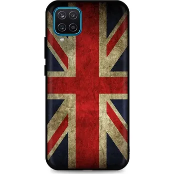 Pouzdro na mobilní telefon Kryt Samsung A12 3D silikon Anglie (obal neboli pouzdro na Samsung A12)