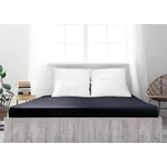 B.E.S. - Petrovice, s.r.o. Jersey prostěradlo s elastanem Lycra - Černá Rozměr: 160 x 200