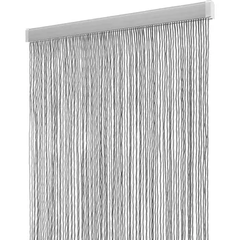 Záclona Provázková záclona STRING bílo-šedá 100x220