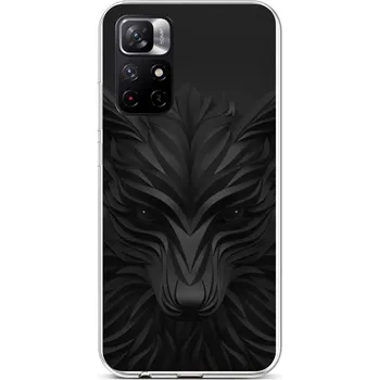 Pouzdro na mobilní telefon Kryt Xiaomi Poco M4 Pro 5G silikon Černý Vlk (obal neboli pouzdro na Xiaomi Poco M4 Pro 5G)