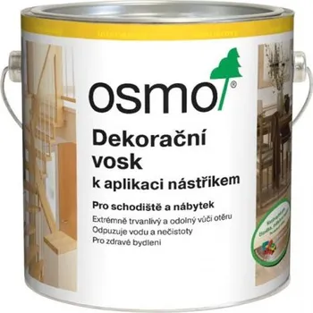 Olej na dřevo OSMO 3063 Průmyslový dekorační vosk 2,5 L