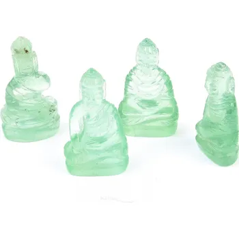 Přírodní kámen Fluorit buddha 40mm