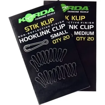 Korda rychlovýměnné klipy Hooklink Clips Velikost: Medium
