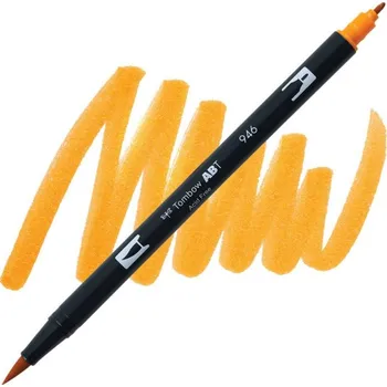 TOMBOW ABT akvarelový Dual Brush Pen, gold ochre 946