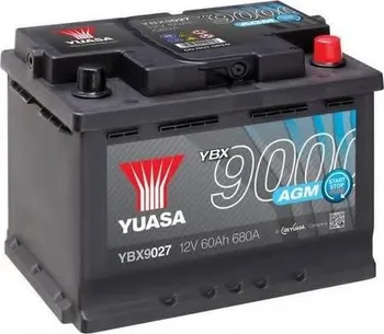 Autobaterie Yuasa YBX9027 12V 60Ah 680A