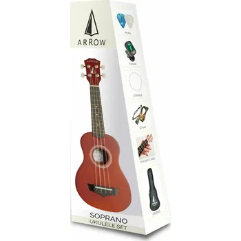 Ukulele Arrow PB10 NA SET